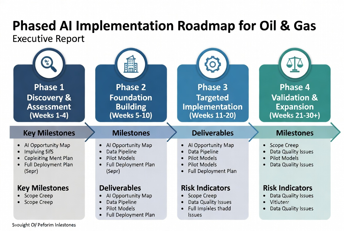 The Oil & Gas AI Readiness Guide: From Strategy to ROI (2026)